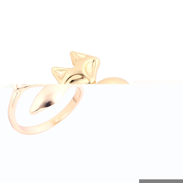 Cute Fox Jewelry Rings for Women - Adjustable